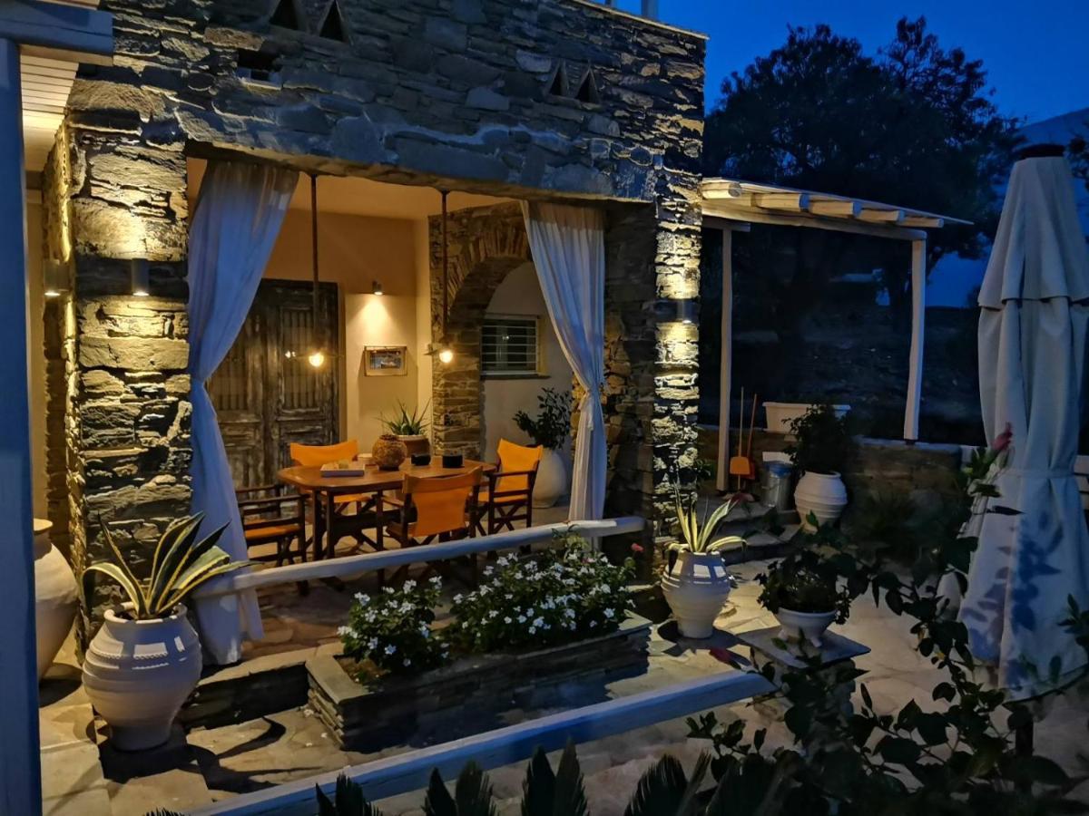 فيلا Romanos Summer House Agios Romanos المظهر الخارجي الصورة