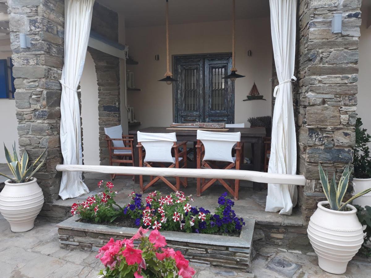 فيلا Romanos Summer House Agios Romanos المظهر الخارجي الصورة